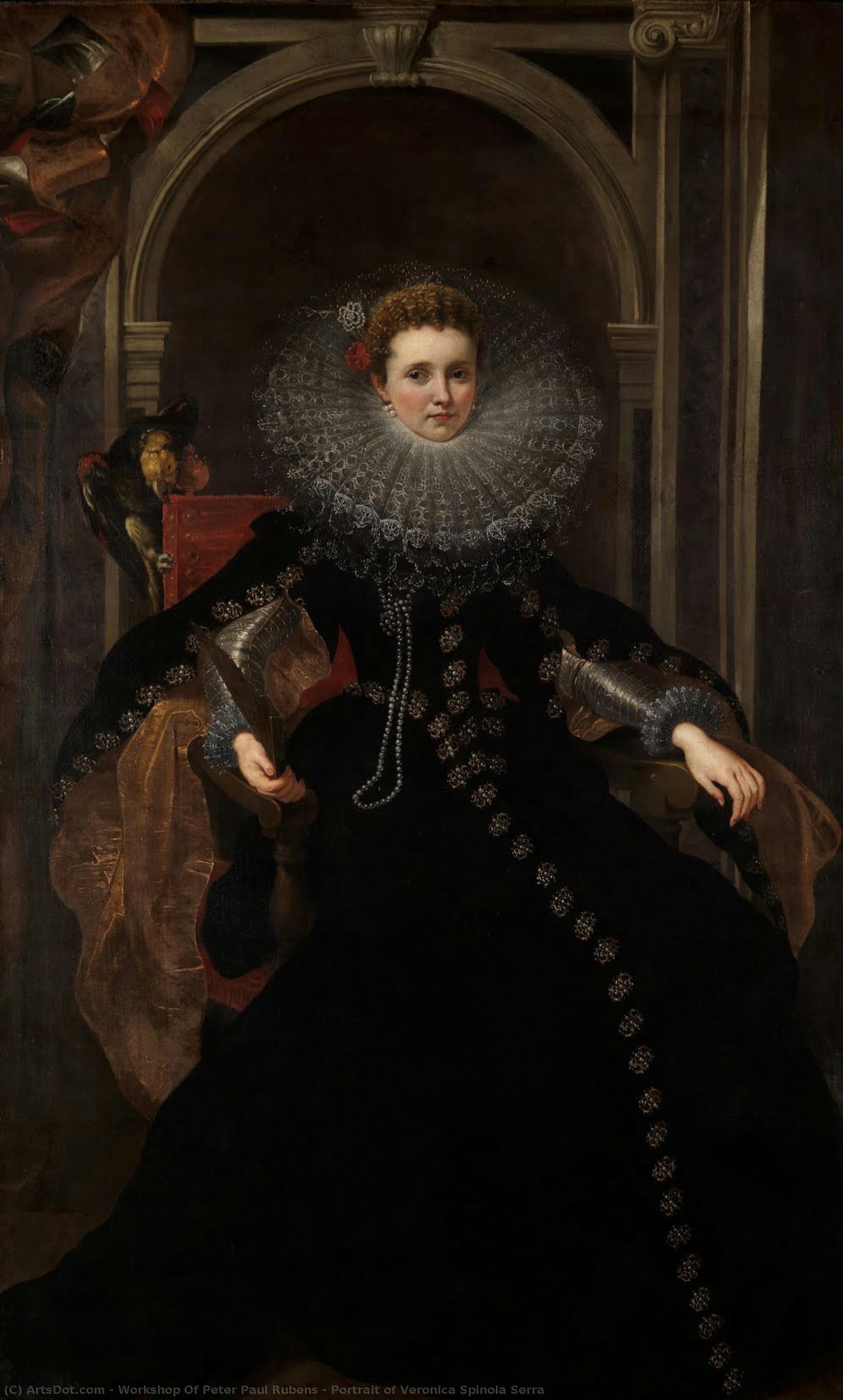 Portrait Of Veronica Spinola Serra — Мастерская Питера Пауля Рубенса