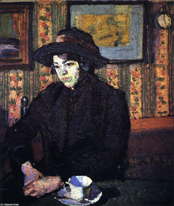 Girl With A Teacup — Harold John Wilde