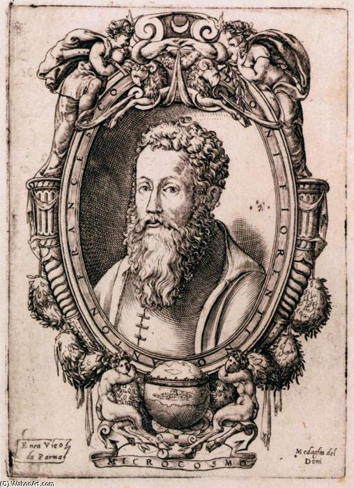 Portrait Of Anton Francesco Doni — Enea Vico