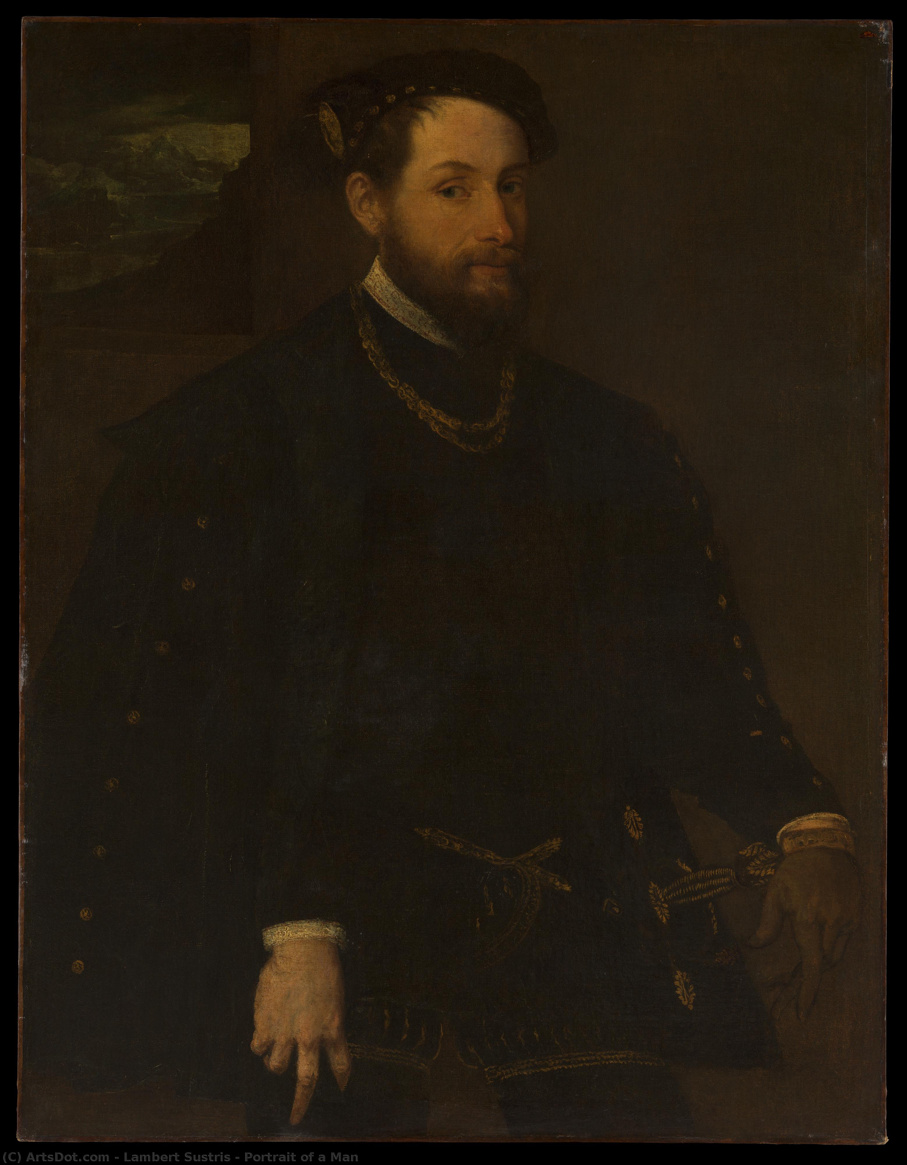 Portrait Of A Man — Lambert Sustris