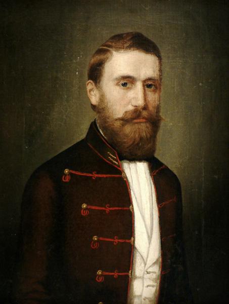 Portrait Of Aurél Okrutszky — Antal Simonyi