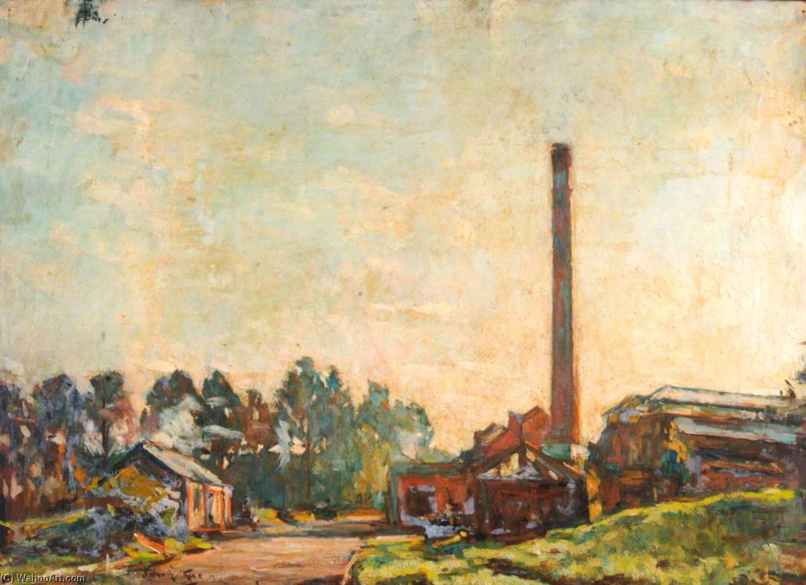 Outbuildings At St James' Hospital, No.3 — Edward Robert King