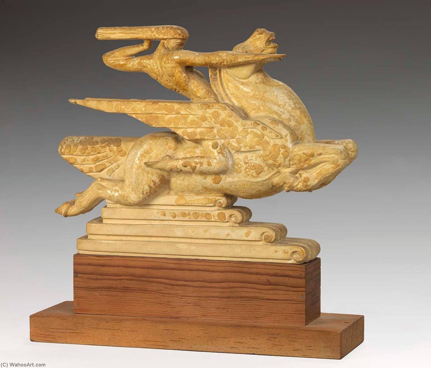 Speed (study For New York World's Fair Court Of Communications Building Statue) — Joseph Emile Renier