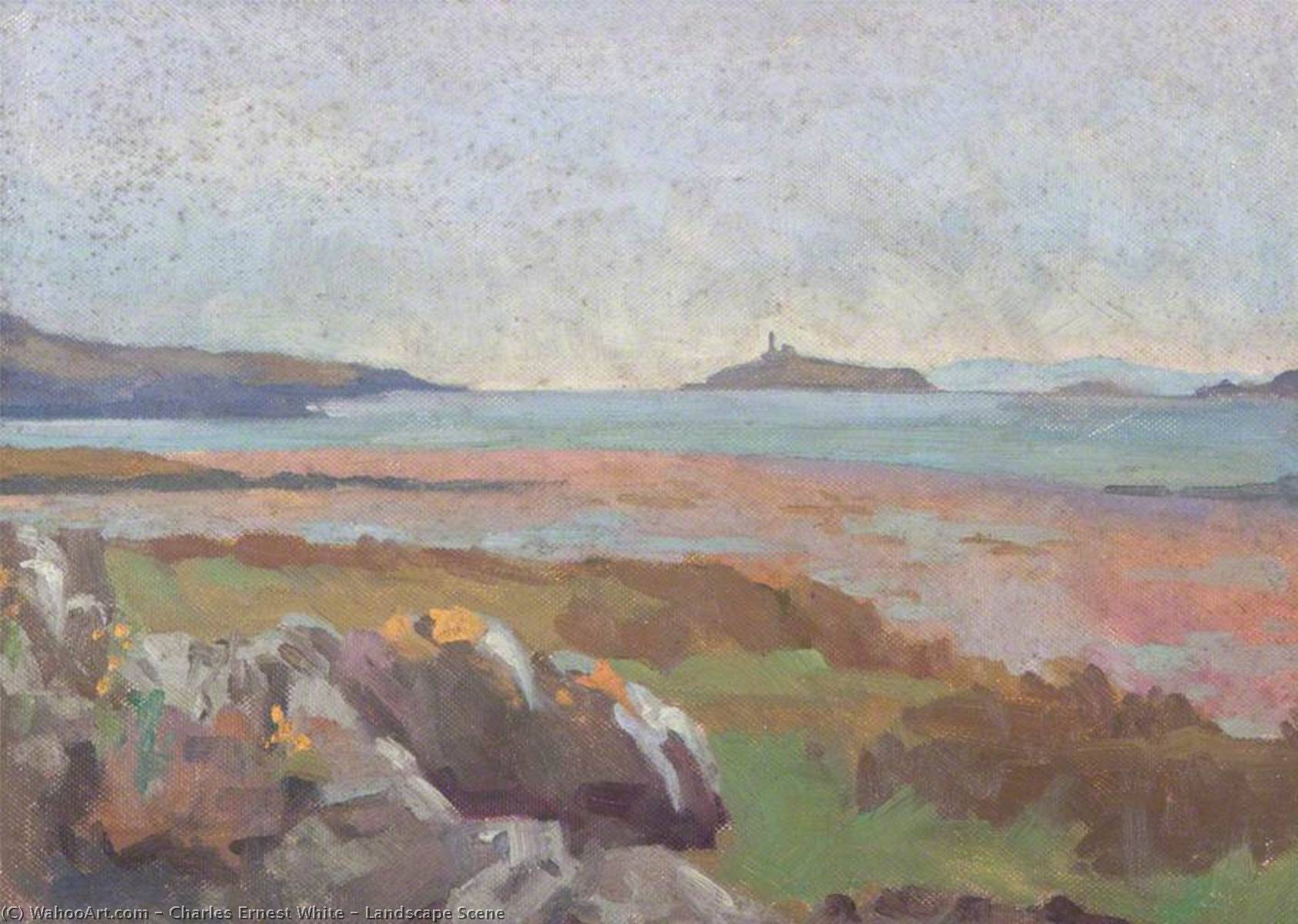 Landscape Scene — Charles Ernest White