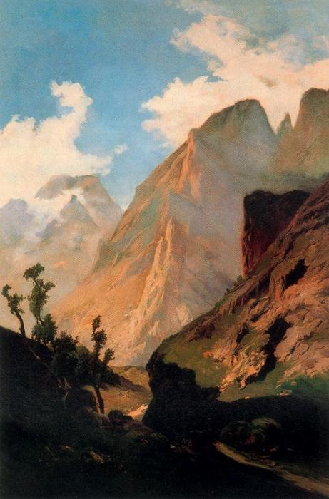 Copies Of Los Picos De Europa By Carlos De Haes — Ovidio Murguía De Castro