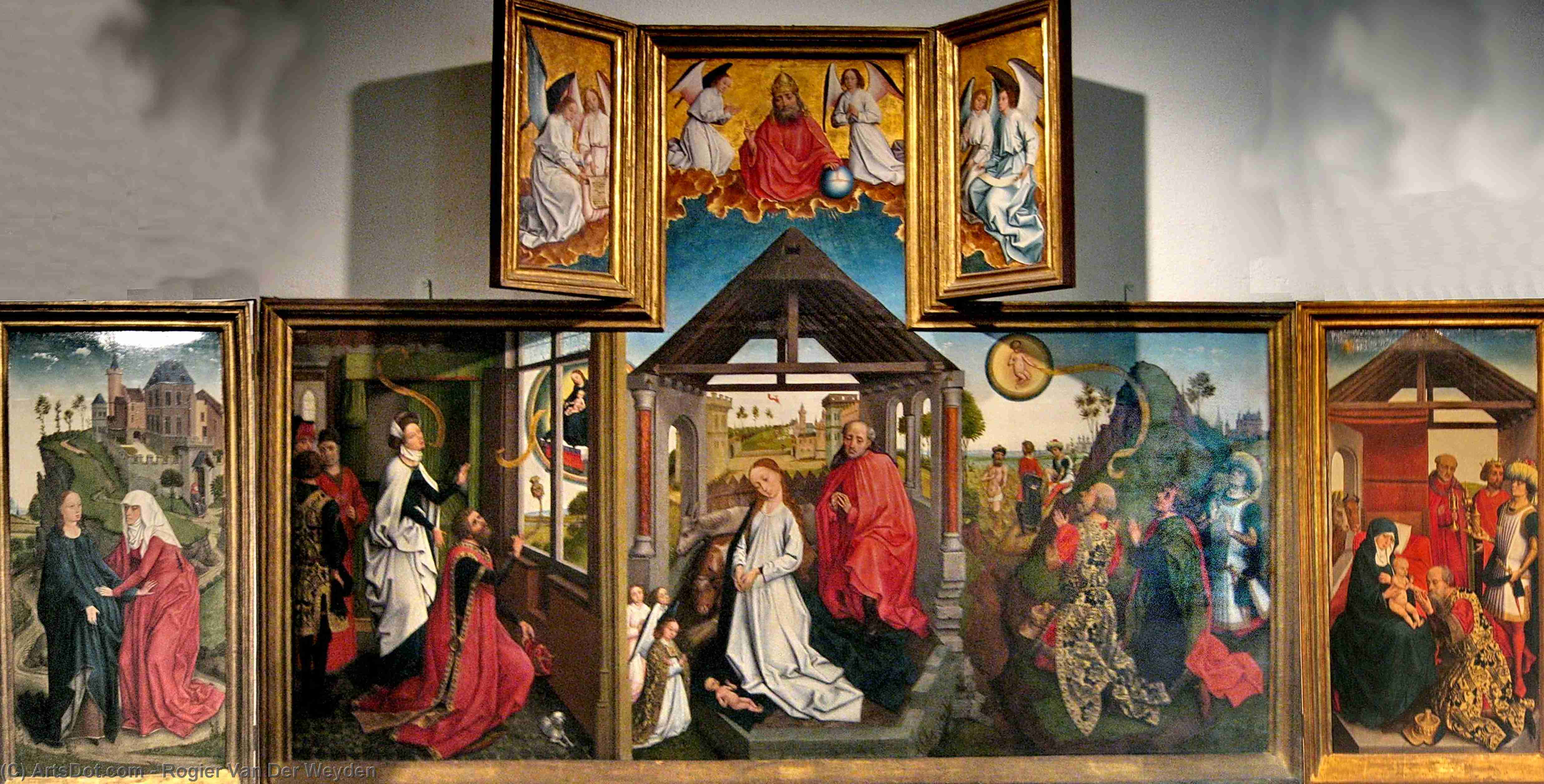 Polyptych With The Nativity — Рогер Ван Дер Вейден