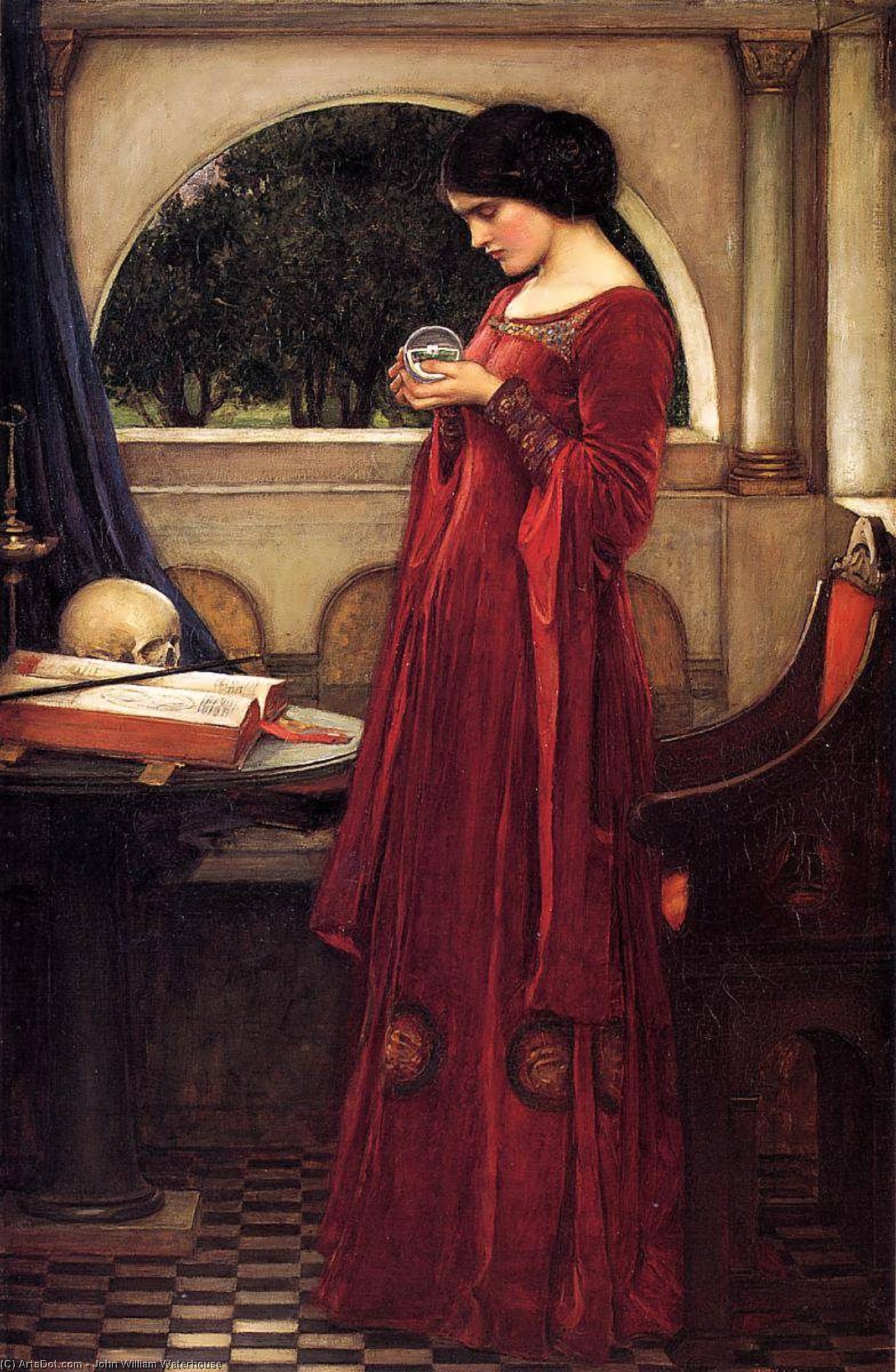 The Crystal Ball — Džon Vilijam Voterhaus