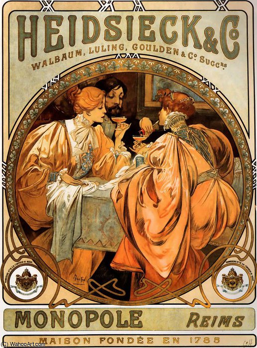 Heidsieg Monopole — Альфонс Муха