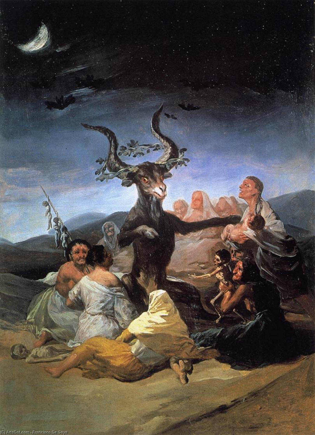 Witches Sabbath — Francisco José De Goya Y Lucientes