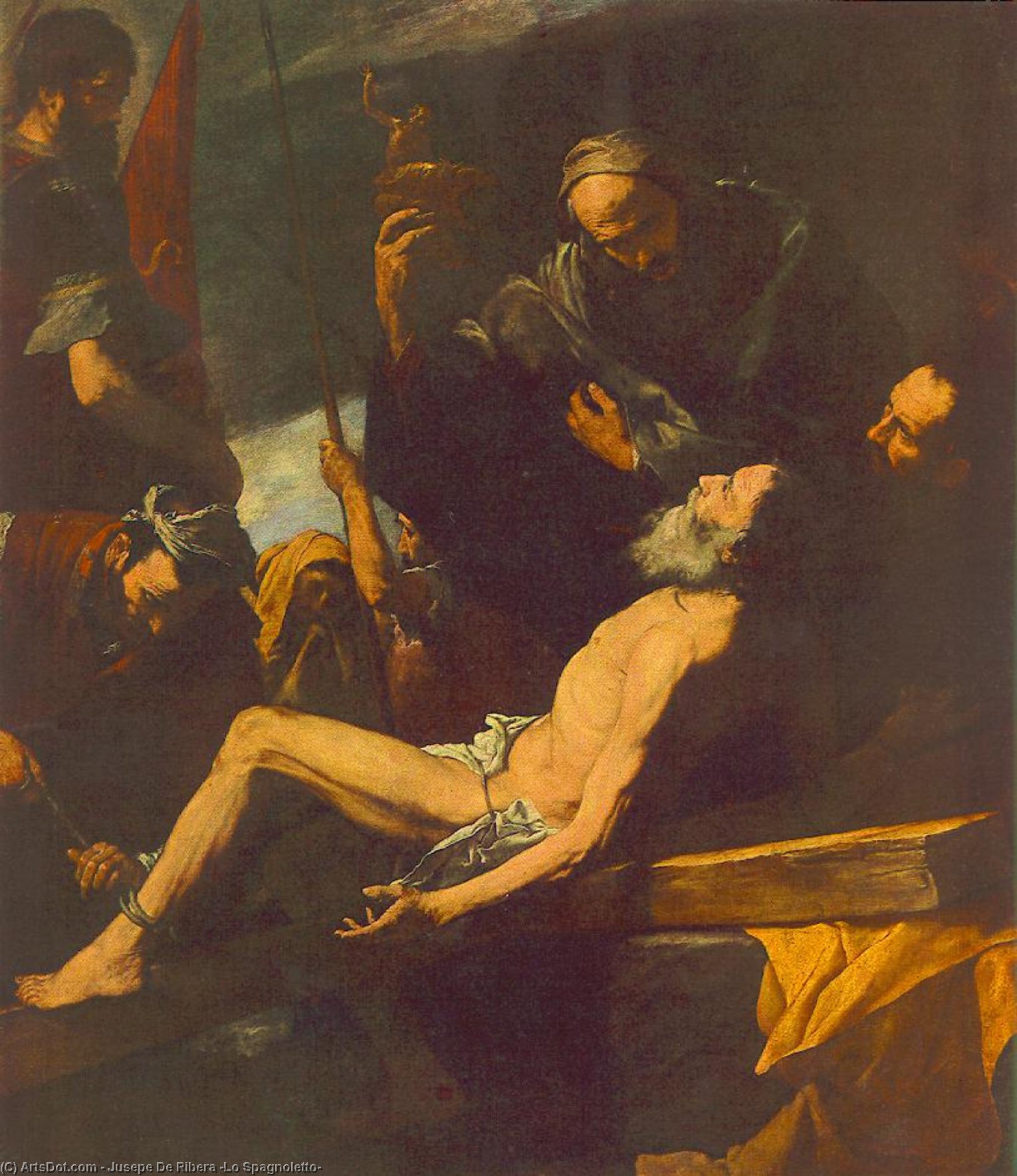 The Martyrdom Of St Andrew — Jusepe De Ribera