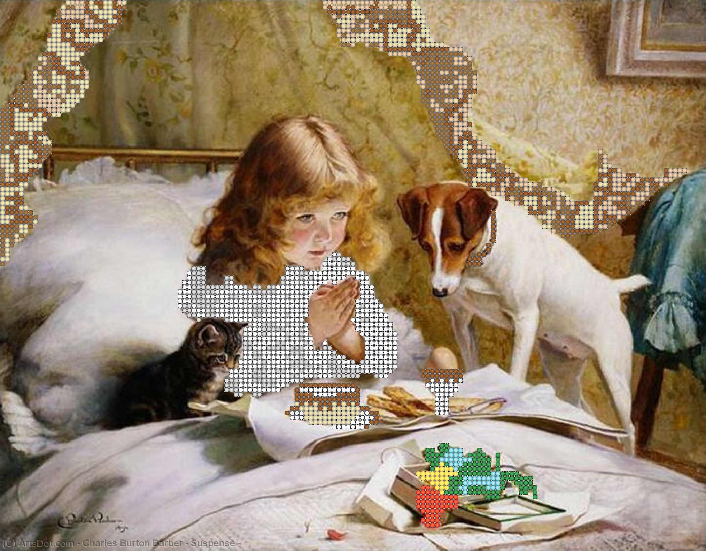 Suspense - — Charles Burton Barber