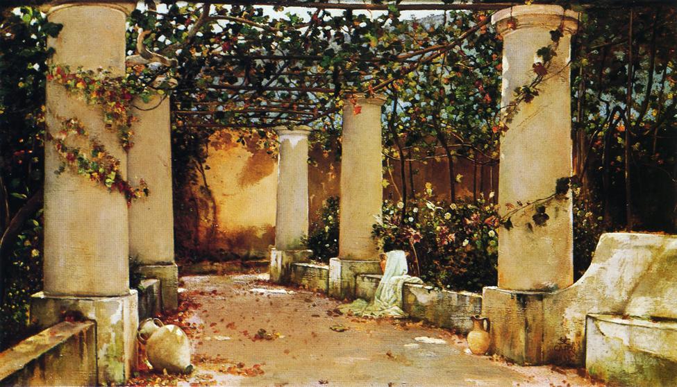 The Villa Castello, Capri — Charles Caryl Coleman