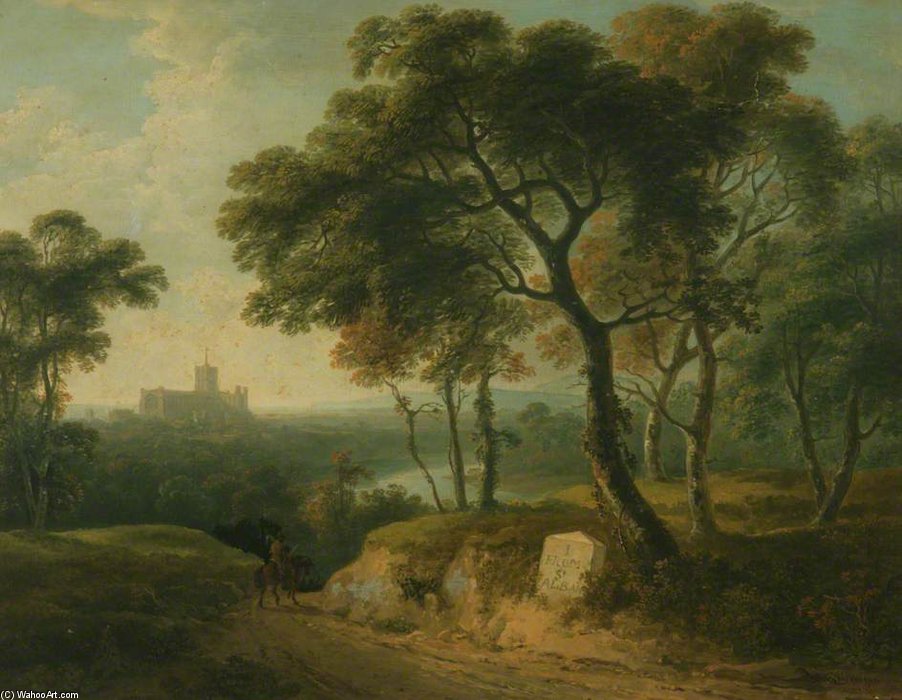 St Albans Abbey, Hertfordshire — Abraham Pether