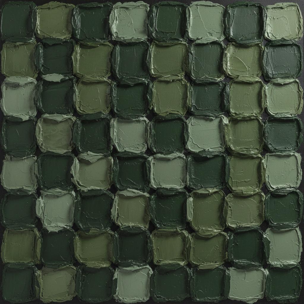 Monolithic Moss: A Sculptural Study Of Organic Cells And Deep Forest Shadows — David Moreau