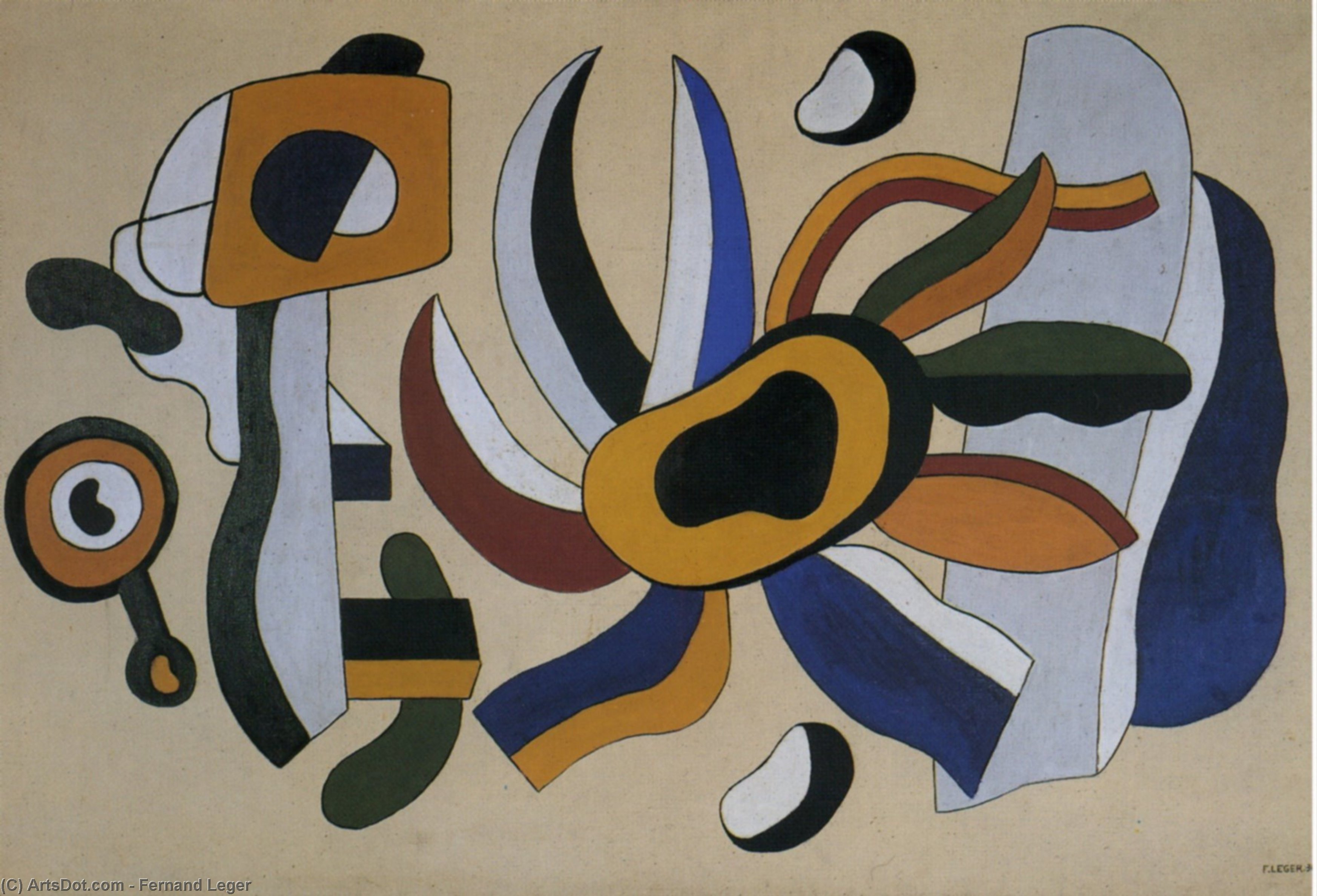 The Polychrome Fleur — フェルナンド・レジェ