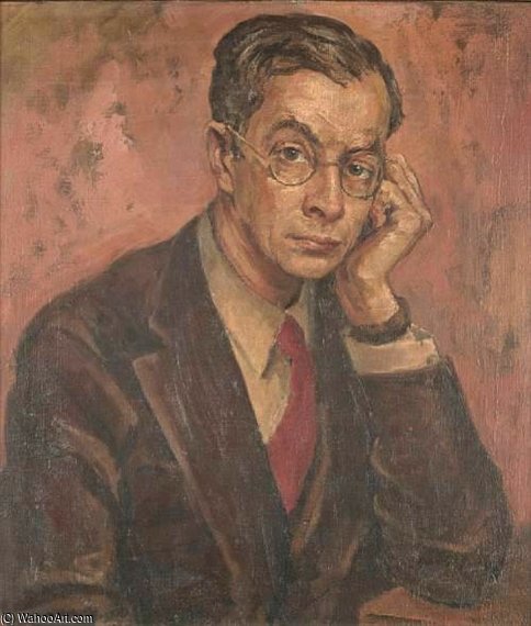 Portrait Of Sir Julian Huxley — Mark Gertler
