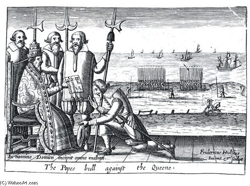 The Pope's Bull Against The Queen — Friedrich Van Hulsen