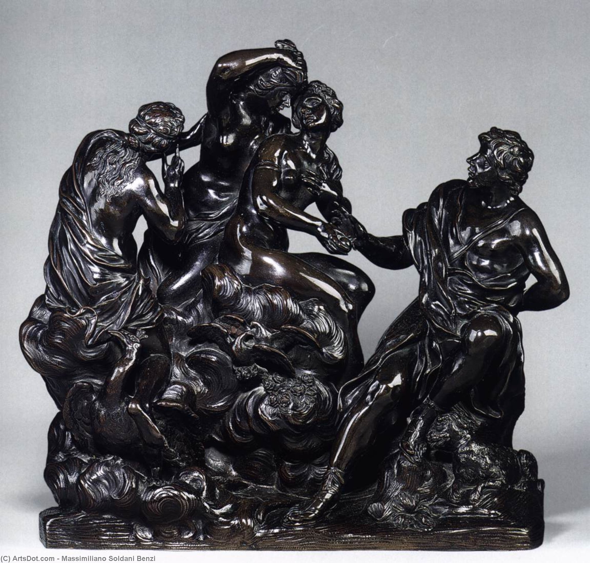 The Judgment Of Paris — Massimiliano Soldani-benzi