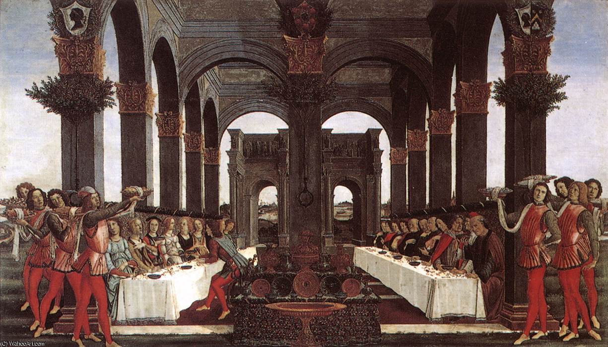 Nastagio Degli Onesti (forth Episode) — Sandro Botticelli