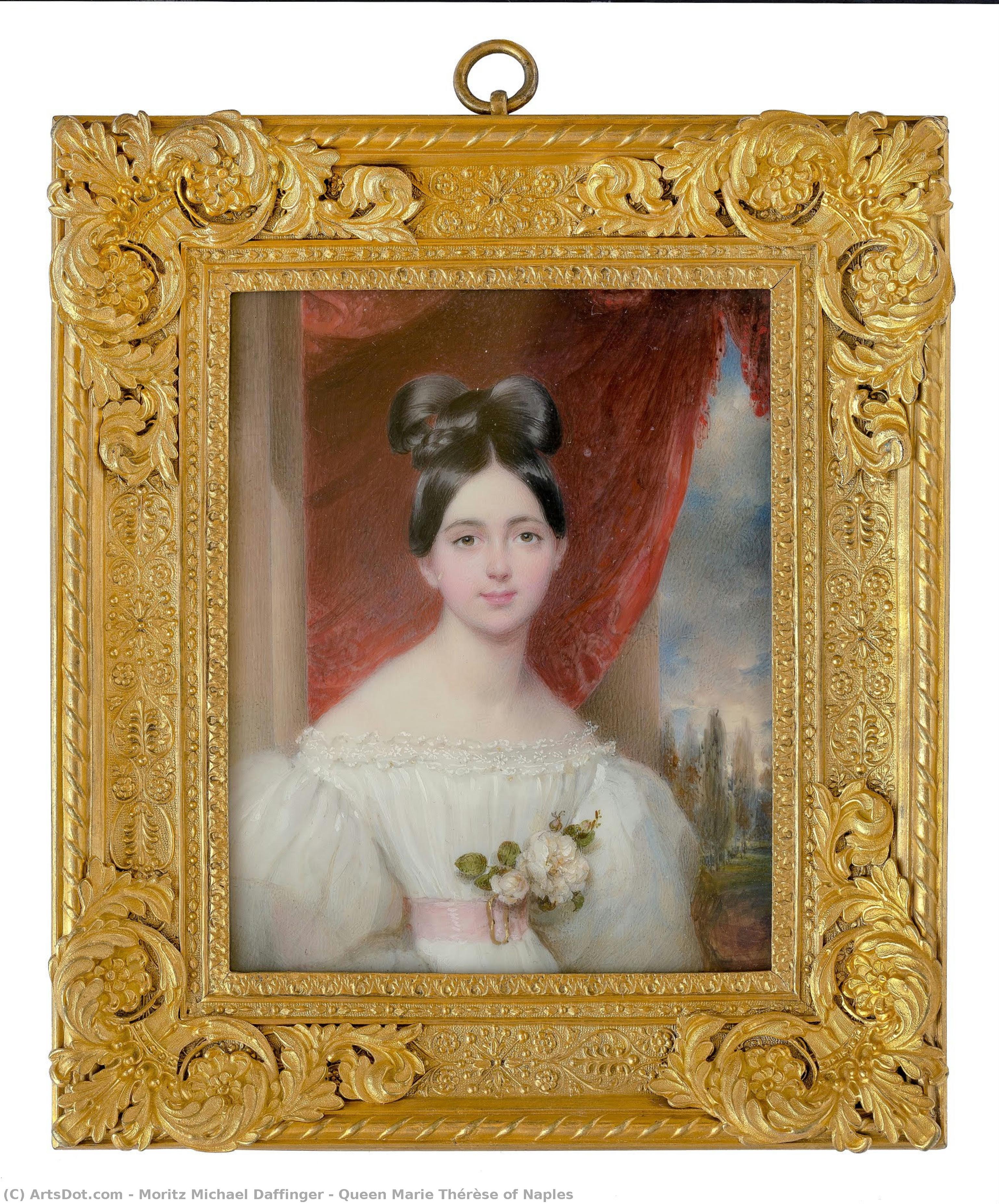 Queen Marie Thérèse Of Naples — Moritz Michael Daffinger