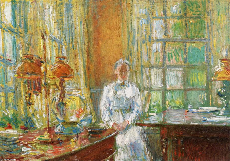 Mrs. Holley Of Cos Cob, Connecticut — Frederick Childe Hassam
