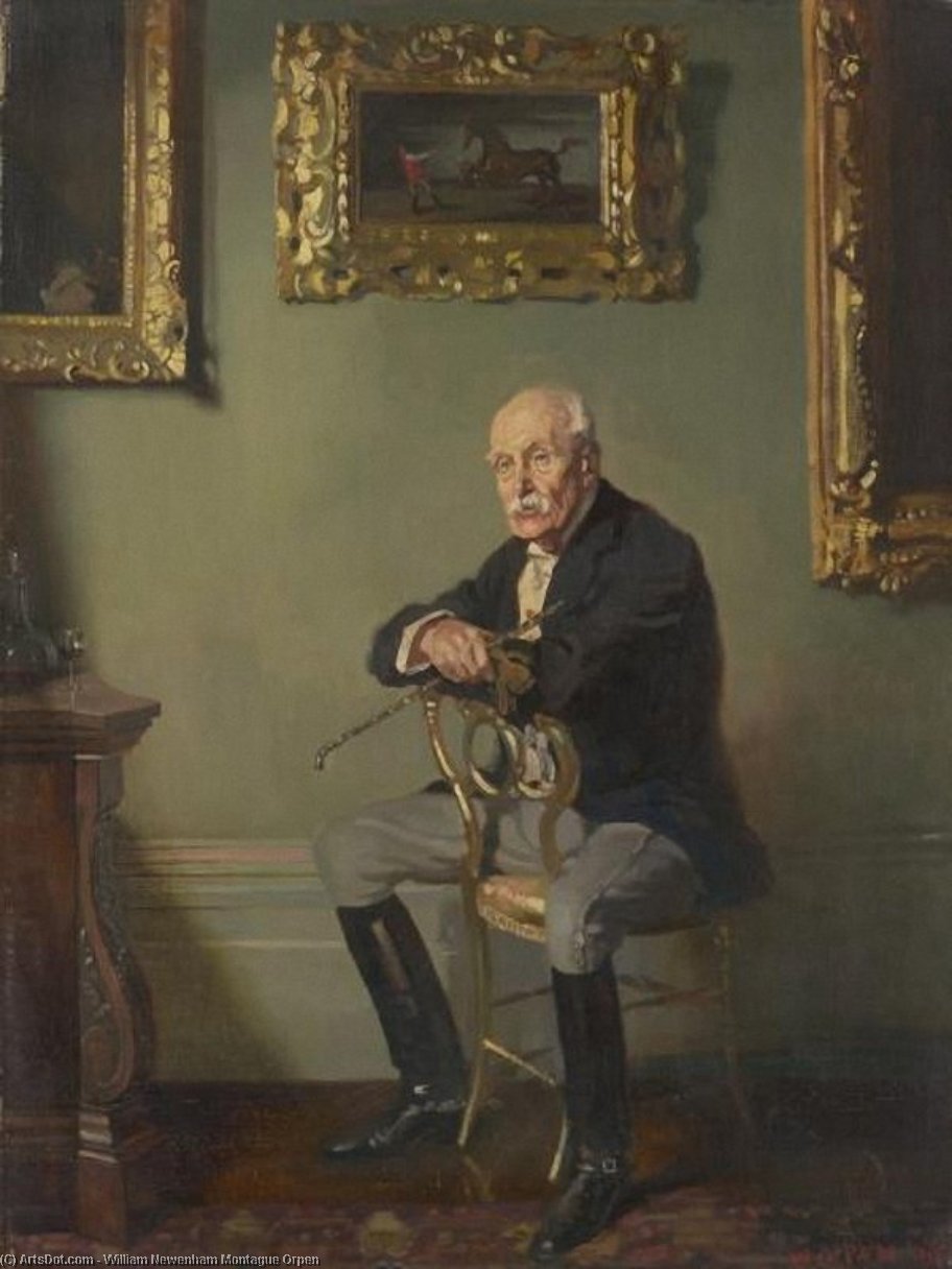 Gentleman In Riding Costume — Sir William Newenham Montague Orpen