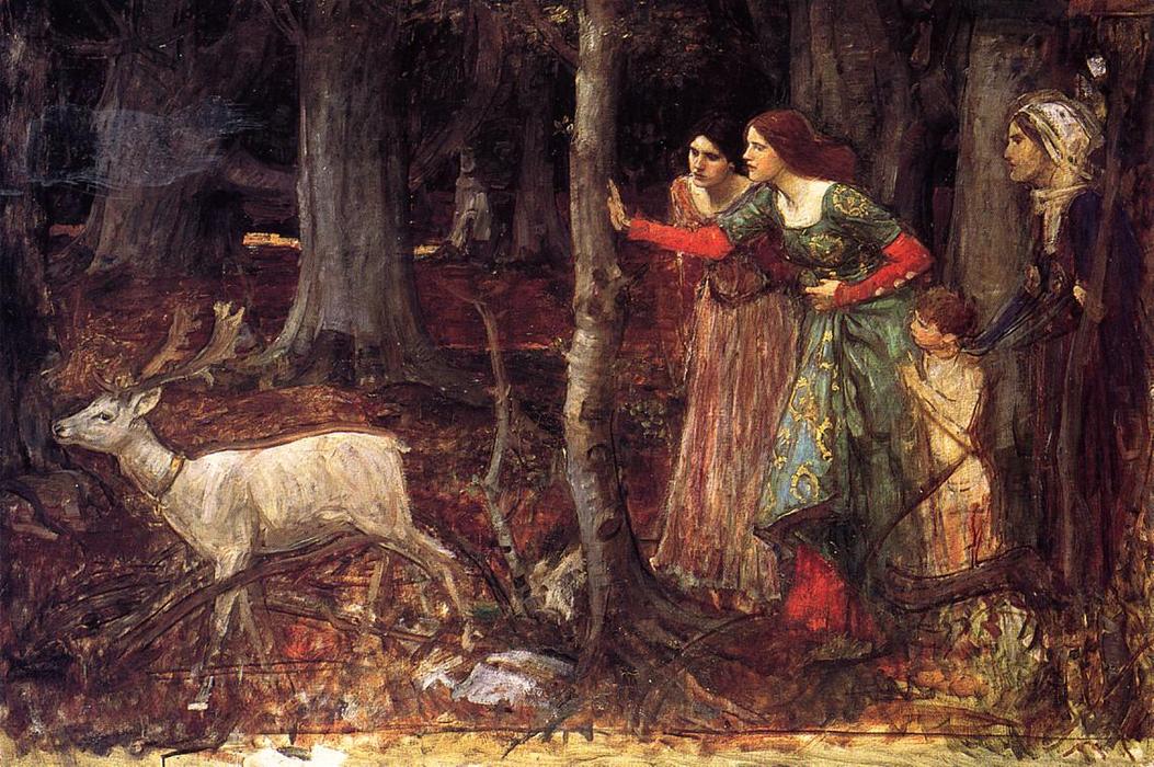 The Mystic Wood — Иван Уильям Уотерхёуз