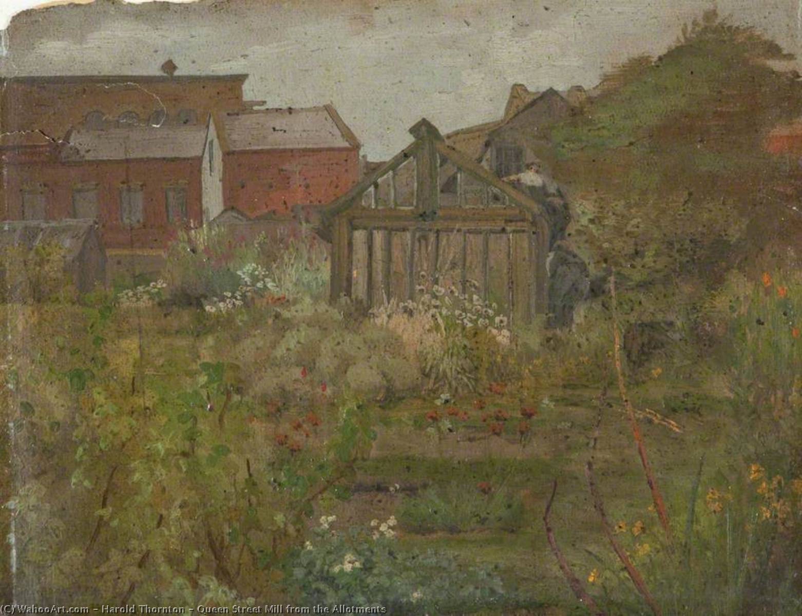 Queen Street Mill From The Allotments — Harold Thornton