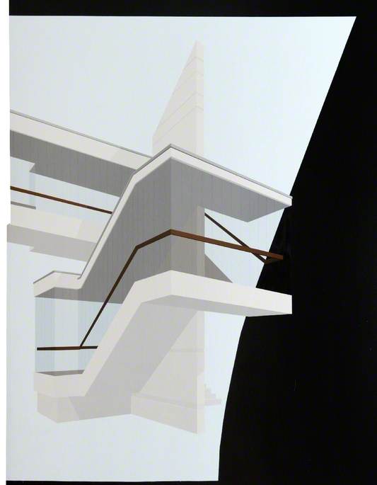 Black Elegy Sunlit Emergency Exit (anderston Version) (installation) — Toby Paterson