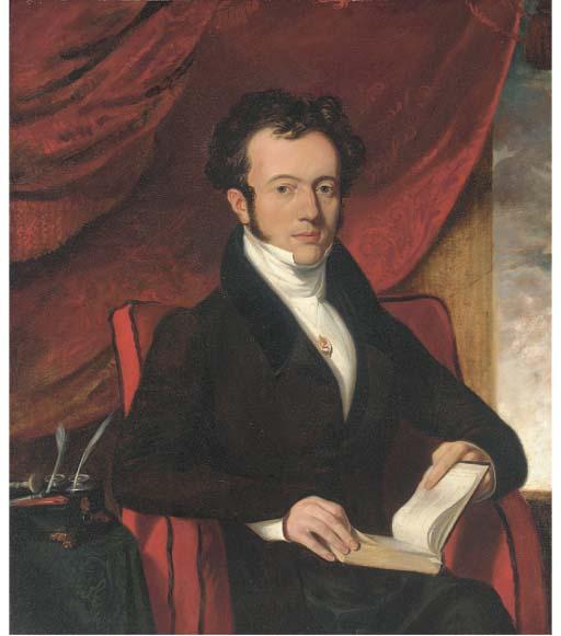 Portrait Of M. Marcelles, Honourary Consul To Cork — Daniel Maclise