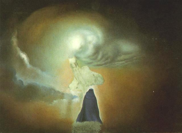Figure In The Shape Of A Cloud — Сальвадор Дали