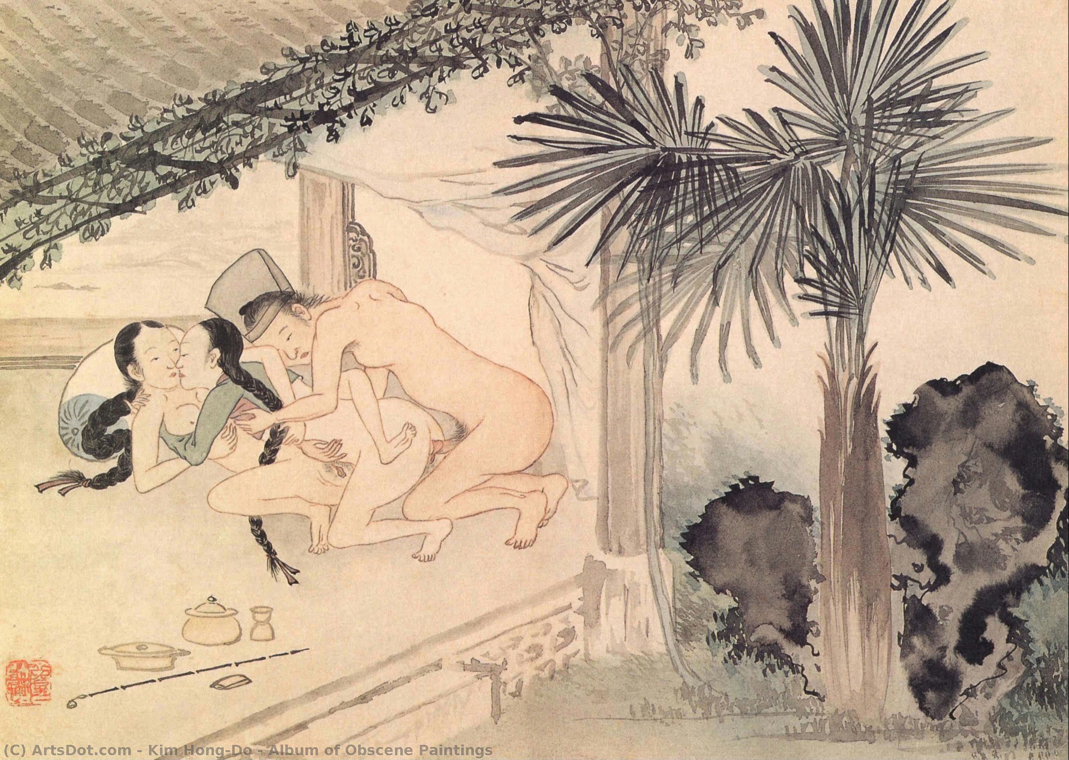 Album Of Obscene Paintings — Kim Hong-do