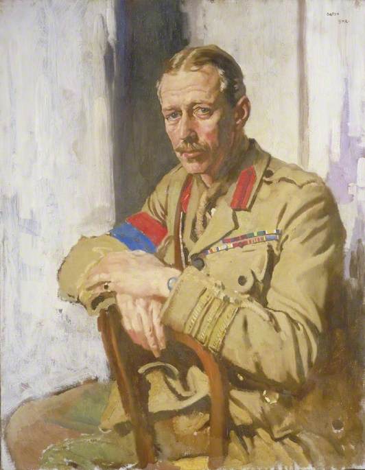 Lieutenant Colonel A. N. Lee, Dso, Obe, Td, Censor In France Of Paintings And Drawings By Artists At The Front — Sir William Newenham Montague Orpen