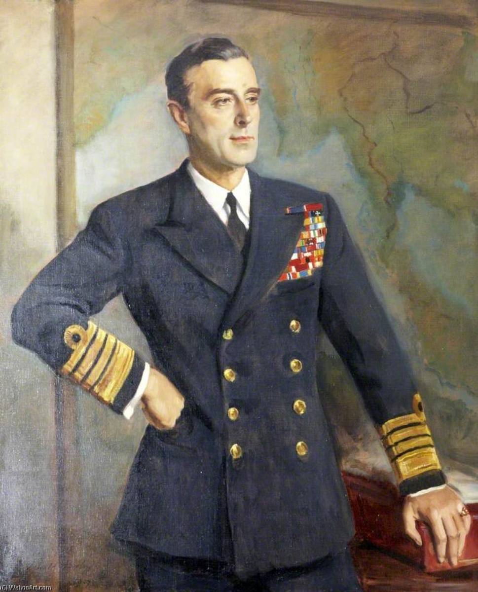 Admiral Of The Fleet The Earl Of Mountbatten (1900–1979) — Oswald Hornby Joseph Birley