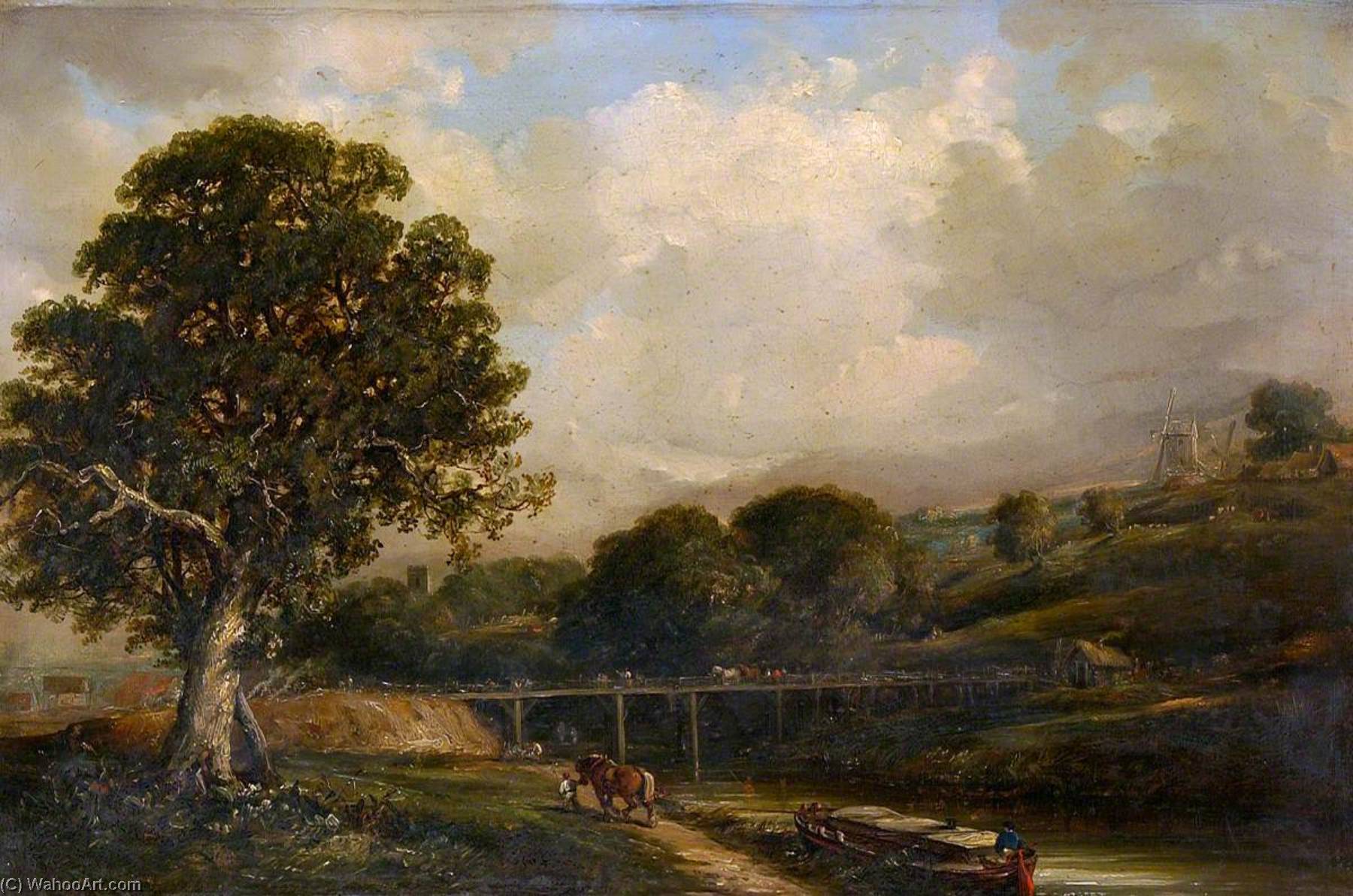 Bridge, West Of Stoke Bridge, Suffolk — Robert Burrows