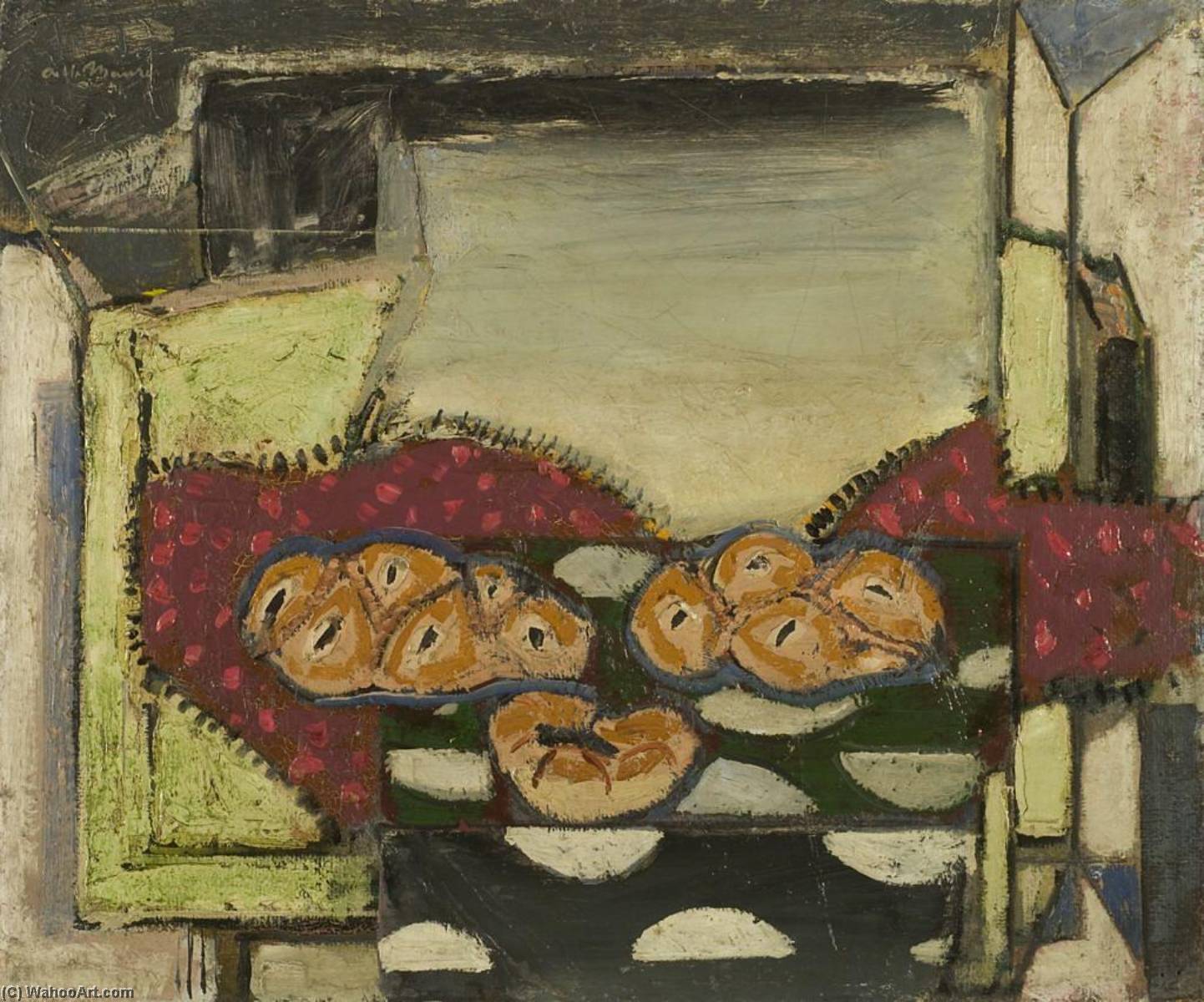 Still Life Verso Untitled — Alfred Henry Maurer