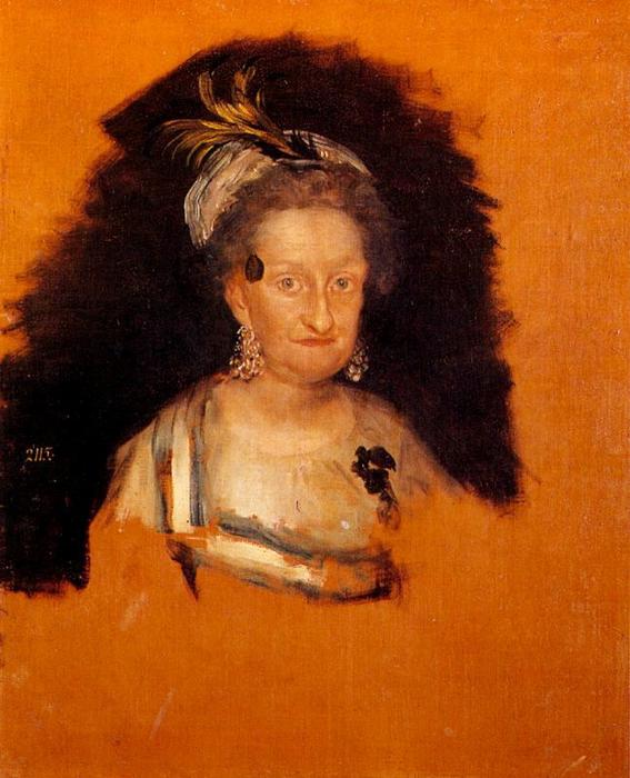 Die Infanta Doña María Josefa — Francisco José De Goya Y Lucientes