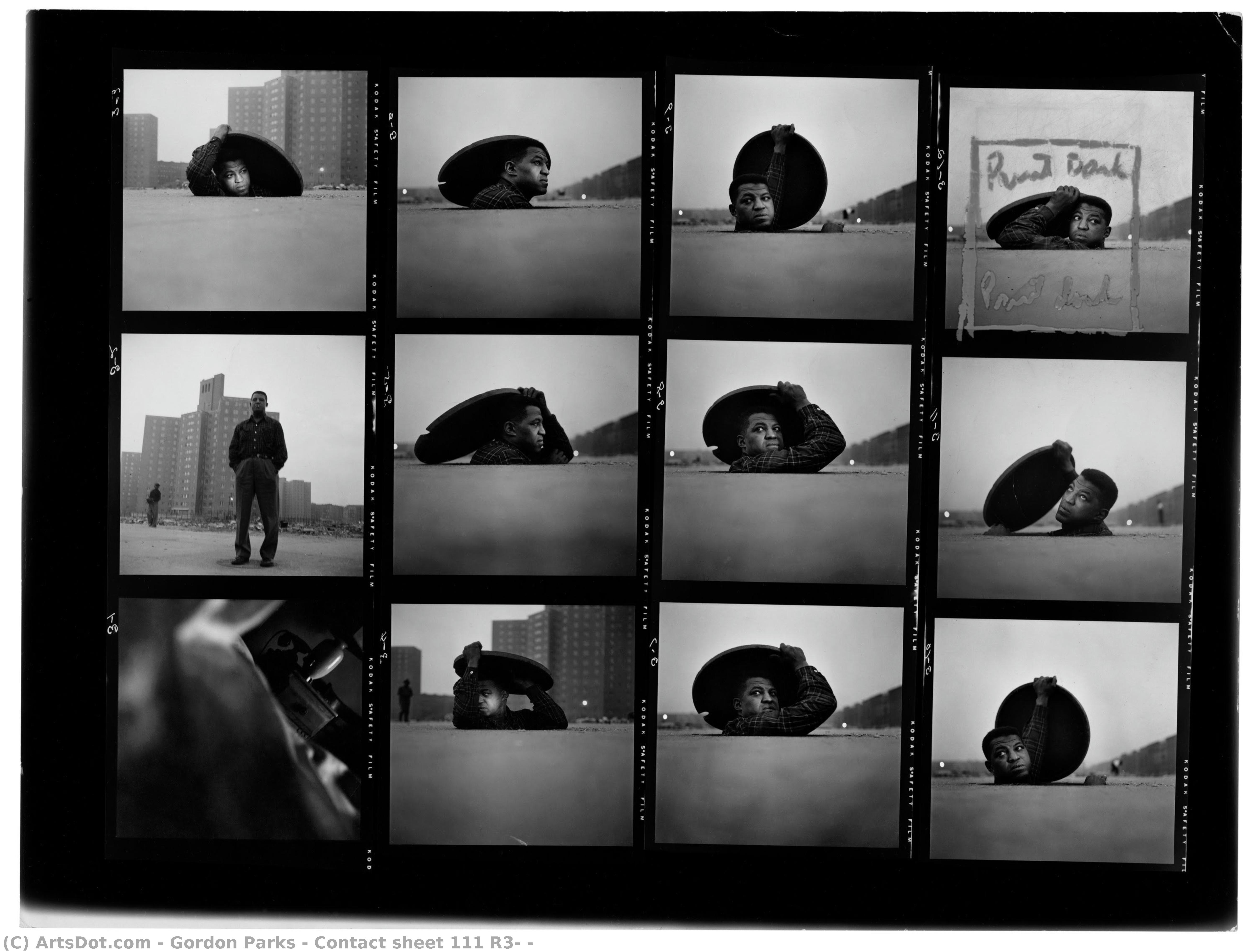 Contact Sheet 111 R3, — Гордон Паркс