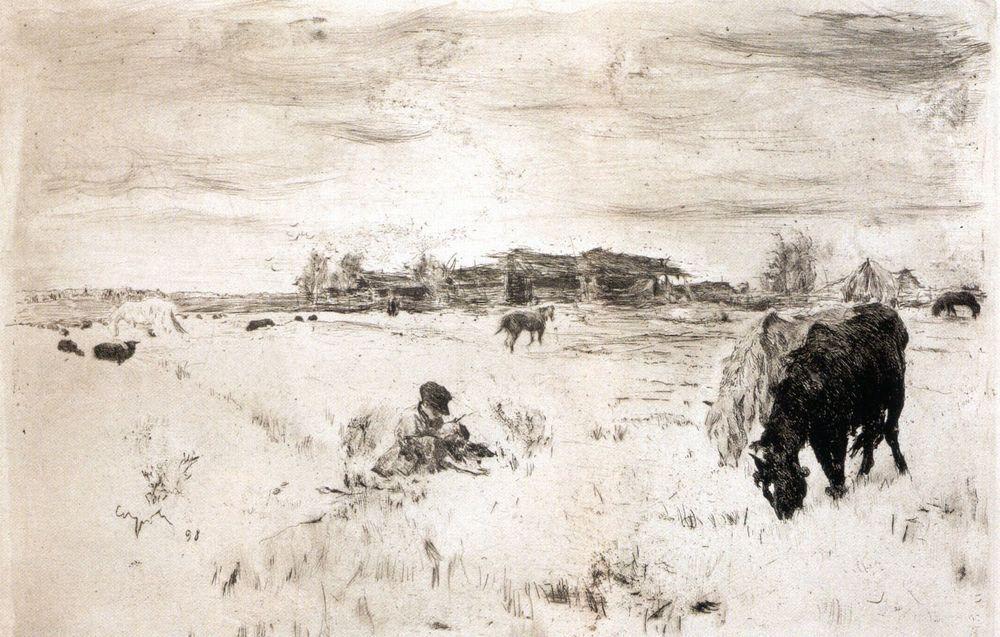 October — Valentin Alexandrovich Serov