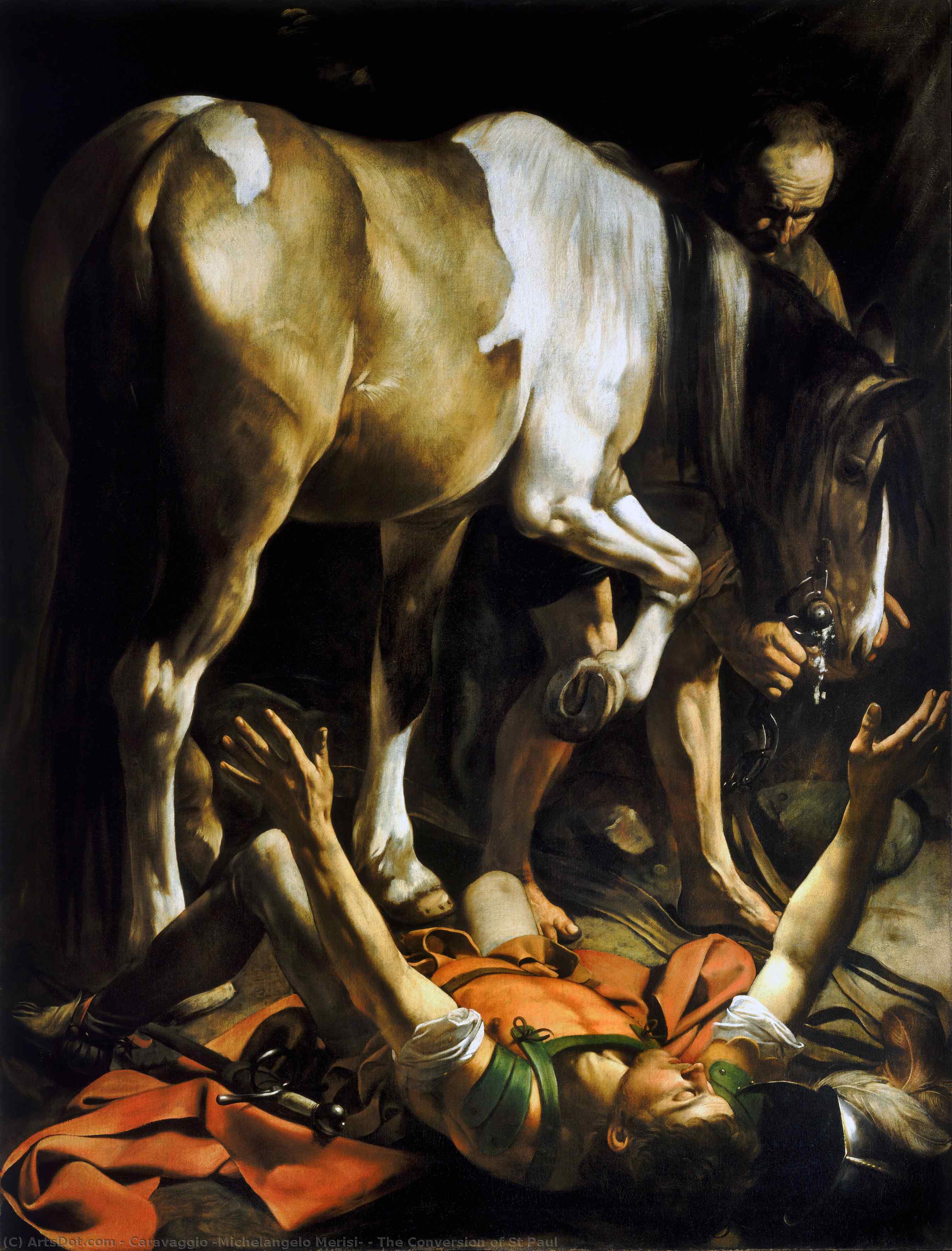 The Conversion Of St Paul — Caravaggio