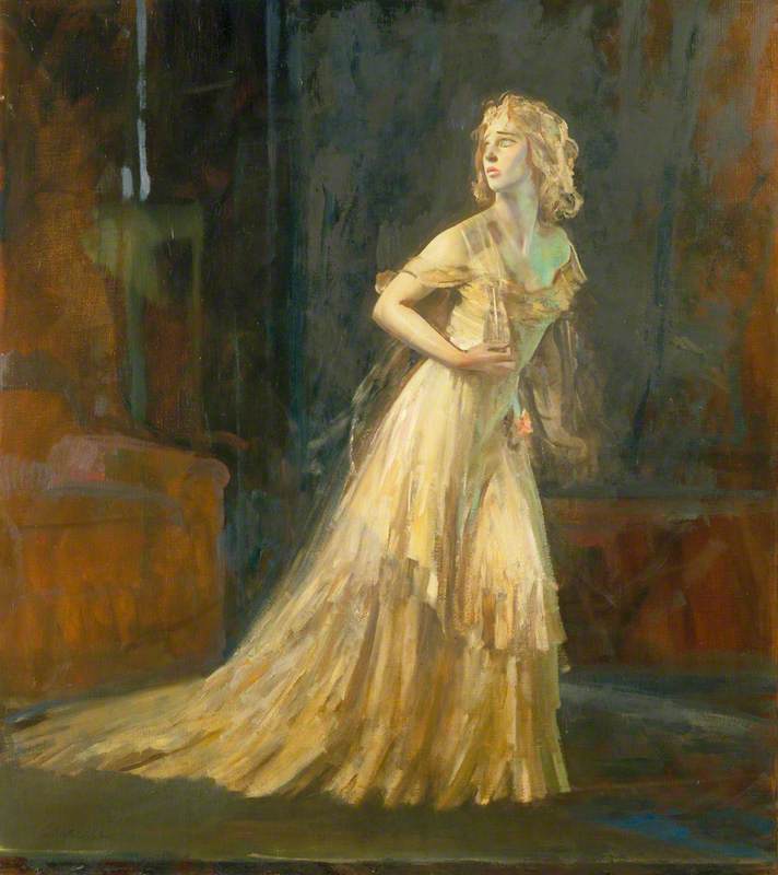 Vivien Leigh (1913–1967), As Blanche Dubois In 'a Streetcar Named Desire' By Tennessee Williams — Alfred Kingsley Lawrence
