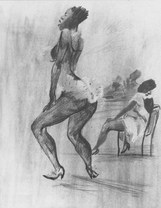 Negro Burlesque — Aleksandr Deyneka