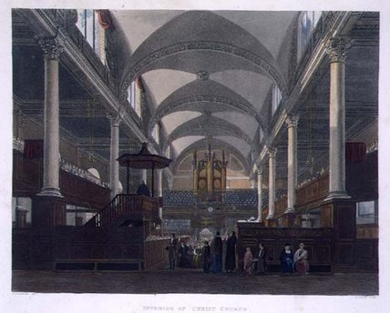 Interior Of Christ Church — Frederick Mackenzie
