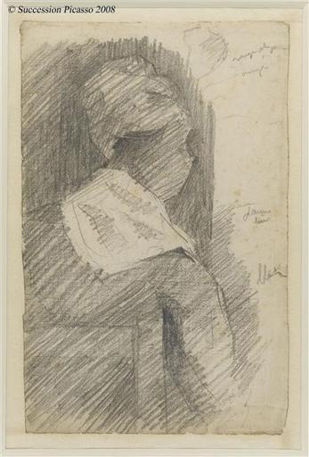 Female From Back (black Woman) — Georges Seurat