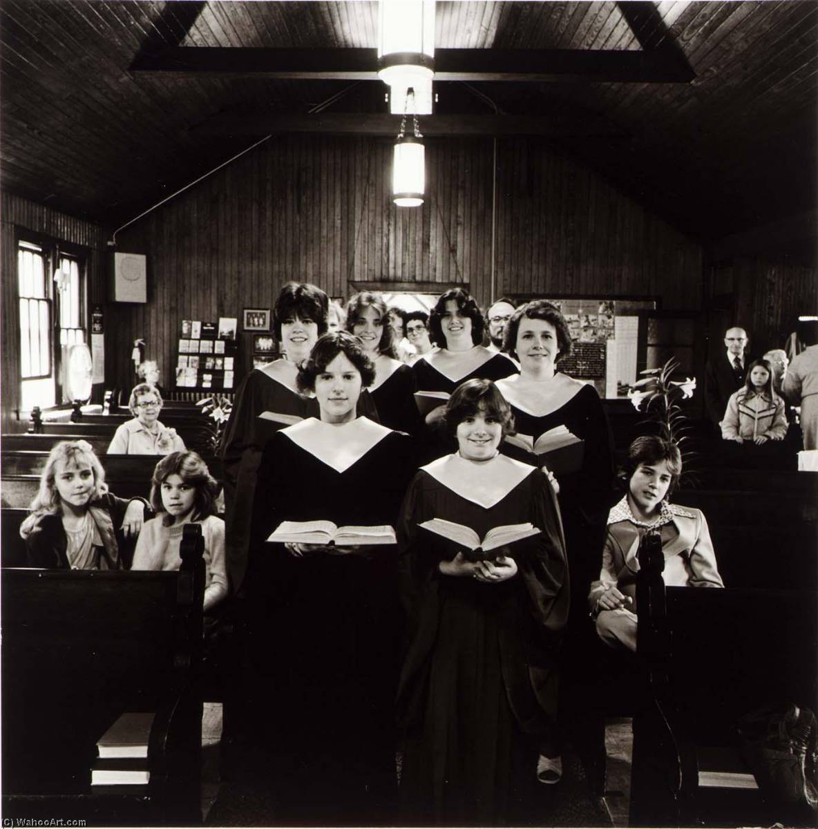 Choir Of The United Methodist Church, From The East Baltimore Documentary Survey Project — Joan Clark Netherwood
