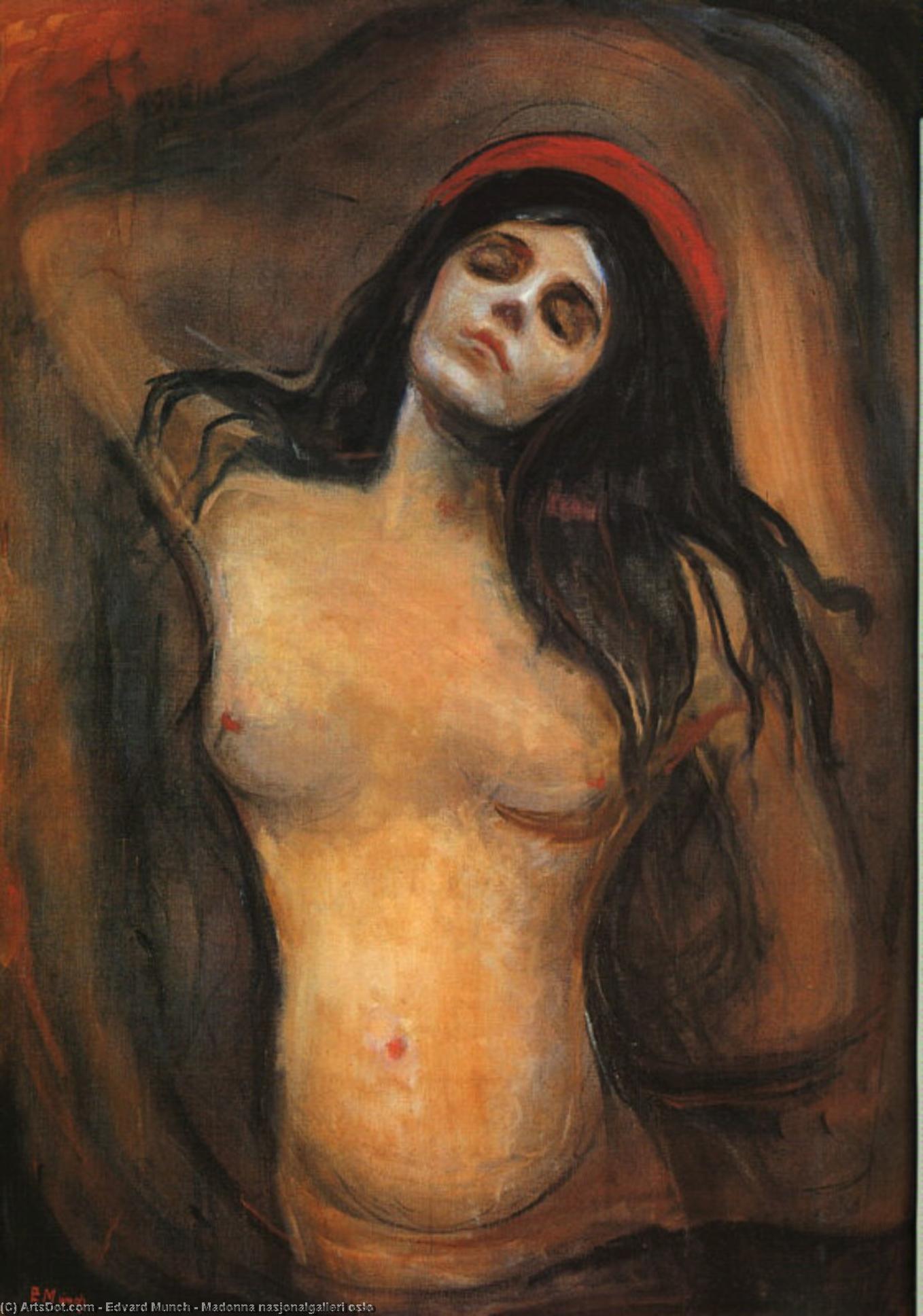Madonna Nasjonalgalleri Oslo — Едвард Мунх