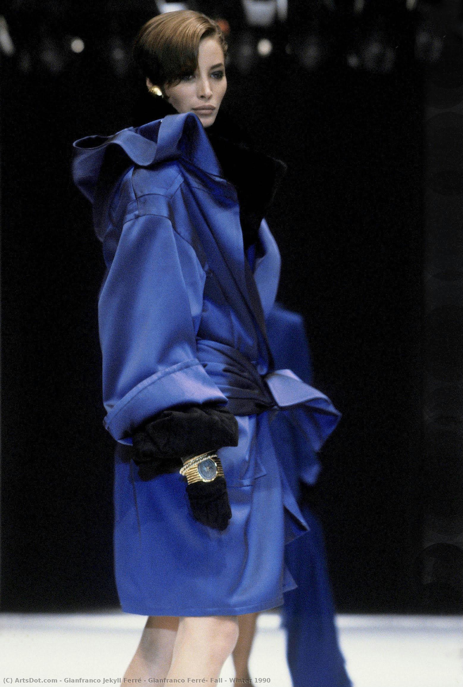 Gianfranco Ferré, Fall / Winter 1990 — ジャンフランコ・フェレ