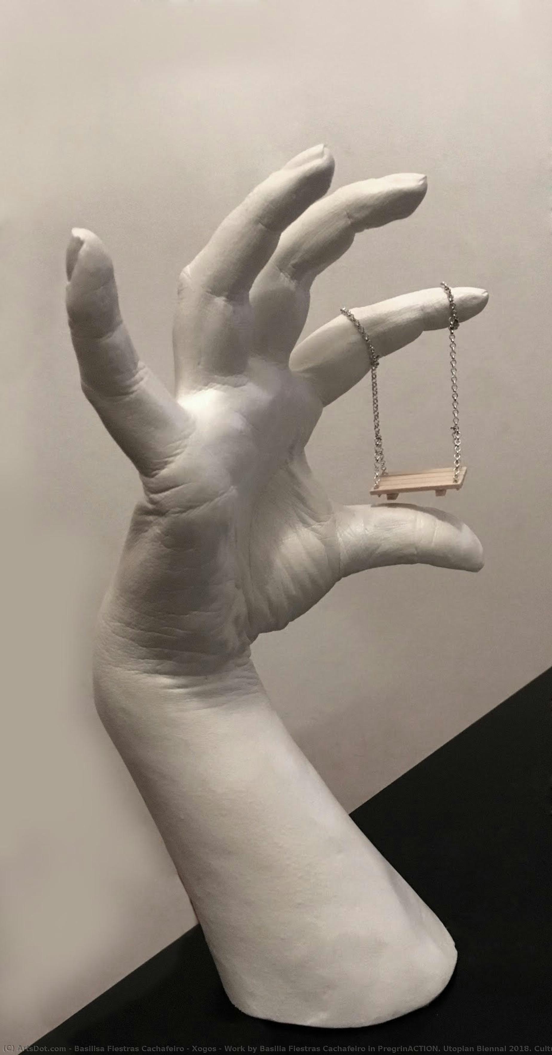 Xogos - Work By Basilia Fiestras Cachafeiro In Pregrinaction. Utopian Biennal 2018. Culture House Of Monção - Portugal — Basilisa Fiestras Cachafeiro