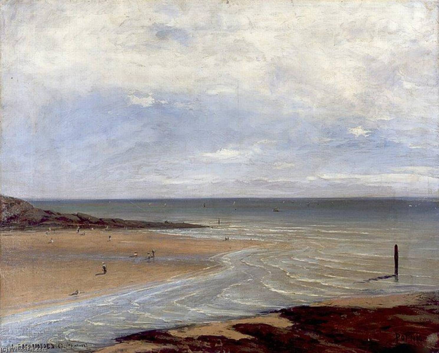 High Tide In Pornic — Alexei Petrovich Bogoliubov