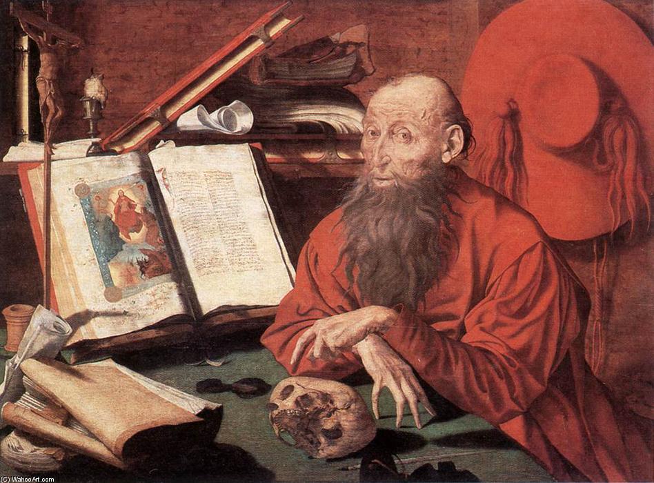 St Jerome — Маринус Ван Реймерсваэле